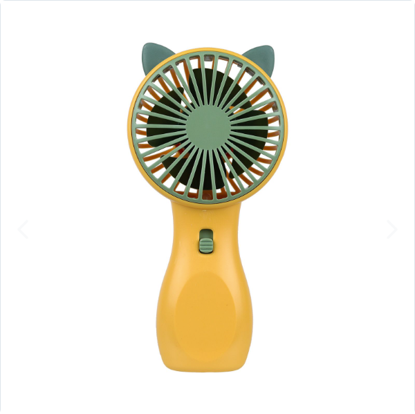 Mini Ventilador Orejas de Oso Amarillo