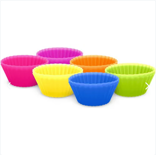 12 Moldes Para Cupcakes  Silicona