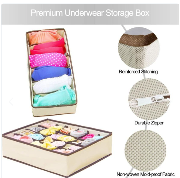 Organizador de Ropa Interior Plegable