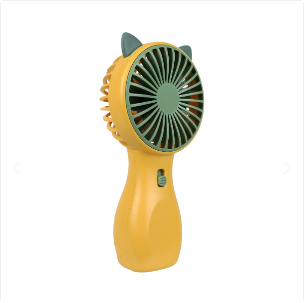 Mini Ventilador Orejas de Oso Amarillo