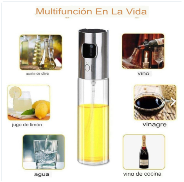 Dispensador de Aceite de Oliva y Vinagre
