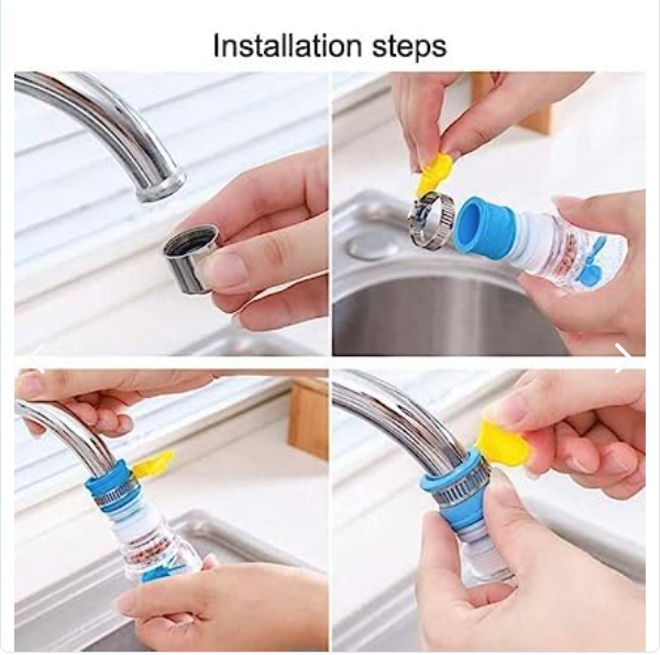 Filtro de agua con extensor de grifo gir